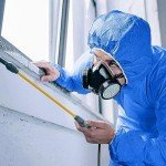 Blue Disposable Coveralls with Hood - Pack of 5