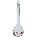 3-Piece Volumetric Flask Set - Class A, Boro Glass