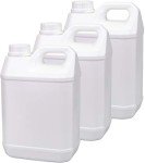 3 Pack 80 Oz Airtight Plastic Jugs