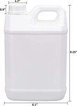 3 Pack 80 Oz Airtight Plastic Jugs