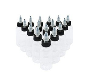 16-Piece 2 oz Liquid Dispensing Bottle Set