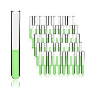 50pcs 20ml Borosilicate Glass Test Tubes