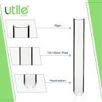 50pcs 20ml Borosilicate Glass Test Tubes