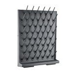 Cenbyder Wall-Mounted Lab Drying Rack with Pegs