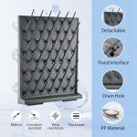 Cenbyder Wall-Mounted Lab Drying Rack with Pegs