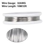 32AWG 0.2mm Heating Resistor Wire, 33ft