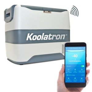 Koolatron 12V Portable Refrigerator Freezer with Bluetooth