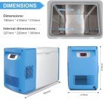 HNZXIB Ultra Low Temperature Lab Freezer -86℃ 20L