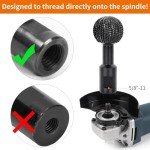 Spherical Rotary Burr for Angle Grinder Attachments