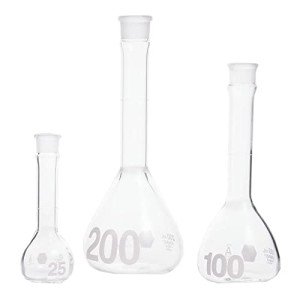 Borosilicate Glass Volumetric Flask, 250ml (Case of 6)