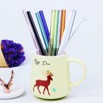 Colored Borosilicate Glass Tubes Set - 10 Pieces