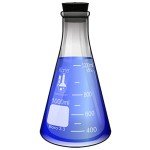1000ml Narrow Mouth Erlenmeyer Flask with Stopper
