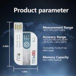 Yinterinco USB Temperature Data Logger for Cold Chain