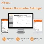 Frigga 10 Pack Smart Temperature Loggers with App