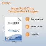 Frigga 10 Pack Smart Temperature Loggers with App