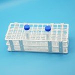Plastic Test Tube Rack - 60 Holes, Detachable