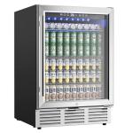 24" Built-in Beverage Refrigerator for Kitchen & Bar