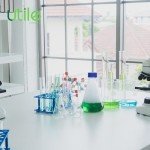 4 Pack 250ml Glass Erlenmeyer Flasks with Caps