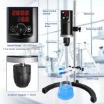Vevitts Electric Overhead Stirrer with LCD Display