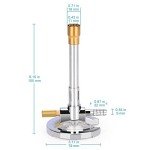 Stonylab Adjustable Bunsen Burner for Labs