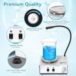 BAITUSS Magnetic Stirrer Hot Plate with Stir Bar