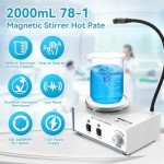 BAITUSS Magnetic Stirrer Hot Plate with Stir Bar