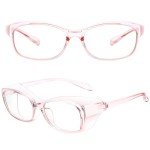 Safety Glasses with Anti-Fog and Blue Light Block