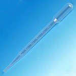 Globe Scientific 1.8mL LDPE Transfer Pipets, 500 Pack