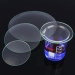 Stonylab Borosilicate Watch Glass Set, 10-Pack