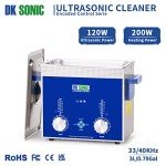 DK SONIC Ultrasonic Cleaner with Timer and Heater