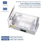 DK SONIC 22L Ultrasonic Cleaner with Heater