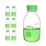 3.3 Borosilicate Glass Media Bottles with Caps