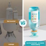 4-Pack Reusable Leak-Proof Bottle Emptying Caps