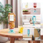 4-Pack Reusable Leak-Proof Bottle Emptying Caps