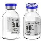 30ml Sterile Empty Vials with Flip Off Caps