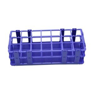 Blue Detachable Test Tube Rack - 3 Pieces