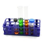 Blue Detachable Test Tube Rack - 3 Pieces