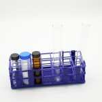 Blue Detachable Test Tube Rack - 3 Pieces