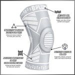 Knee Compression Brace with Patella Stabilizers
