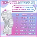 Knee Compression Brace with Patella Stabilizers