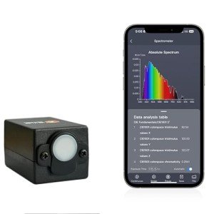 Handheld Portable Spectrometer for Plant Light Measurement