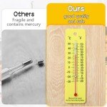 50 Pcs Analog Student Thermometers for Labs