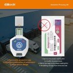 10-Pack Disposable Temperature Data Logger - 90 Days