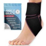 Ankle Brace Support for Injury Recovery (Pink)
