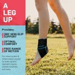 Ankle Brace Support for Injury Recovery (Pink)