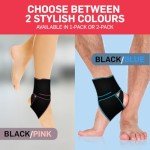 Ankle Brace Support for Injury Recovery (Pink)