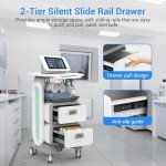 Mobile Medical Carts with Wheels and Drawers