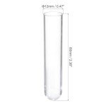 PATIKIL 20 Pack 3ml Plastic Test Tubes with Corks