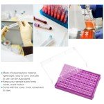 PATIKIL 96-Well PCR Tube Rack and Tray