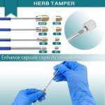 16-Piece Capsule Filling Tool Kit with Accessories